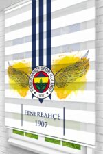 Fenerbahçe Kanat Çocuk Odası Stor Zebra Perde